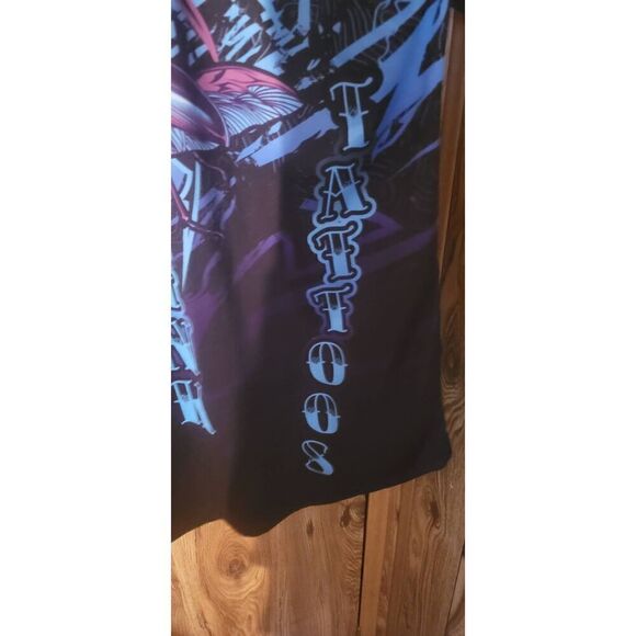 RAD custom apparel black/blue t-shirt - Picture 3 of 9